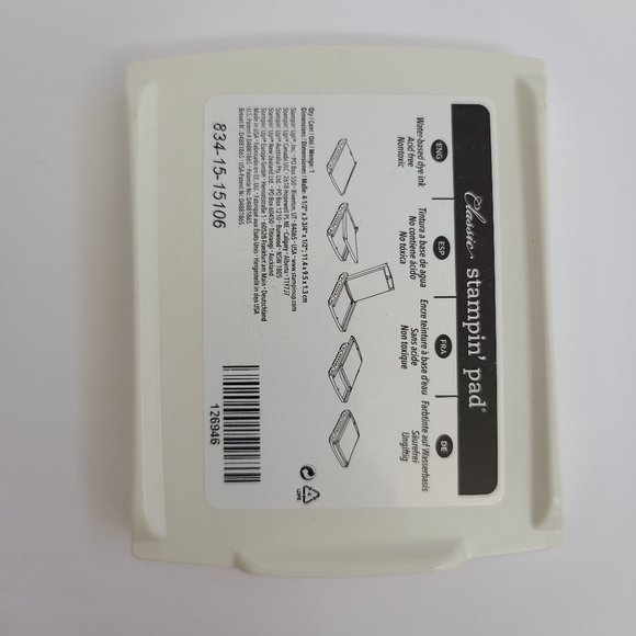 🎀SOLD🎀 Stampin Up! Classic Stampin' Pad - Tangerine Tango - Picture 2 of 2